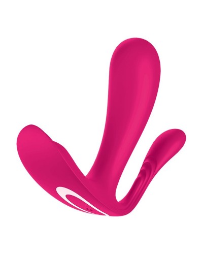 Подвійний смартвібратор у трусики Satisfyer Top Secret+ Pink