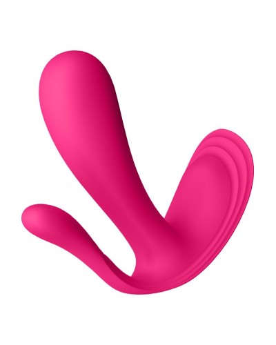 Подвійний смартвібратор у трусики Satisfyer Top Secret+ Pink