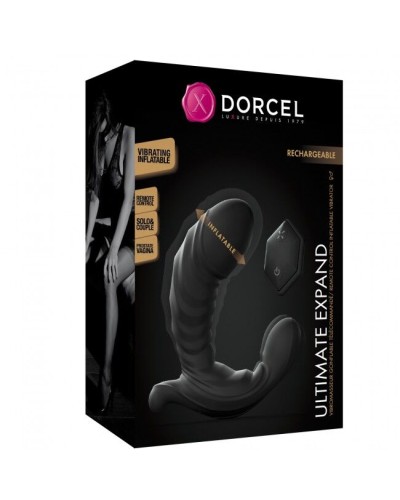 Універсальний вібратор зі стволом, що надувається Dorcel ULTIMATE EXPAND