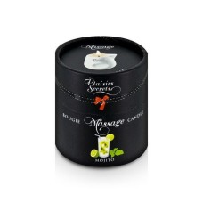 Масажна свічка Plaisirs Secrets Mojito (80 мл) подарункова упаковка, керамічний посуд