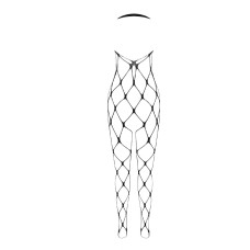 Бодістокінг у дуже велику сітку Passion BS091 black, з доступом