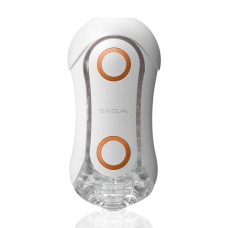 Мастурбатор Tenga FLIP ORB — Orange Crash, с изменяемым сжатием, со стимулирующими шариками внутри 