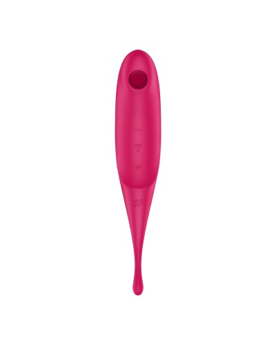 Вакуумний стимулятор Satisfyer Twirling Pro Red