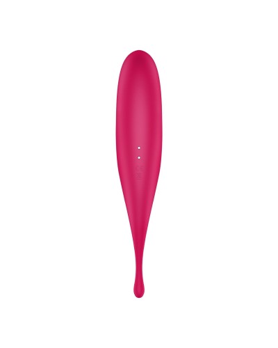 Вакуумний стимулятор Satisfyer Twirling Pro Red