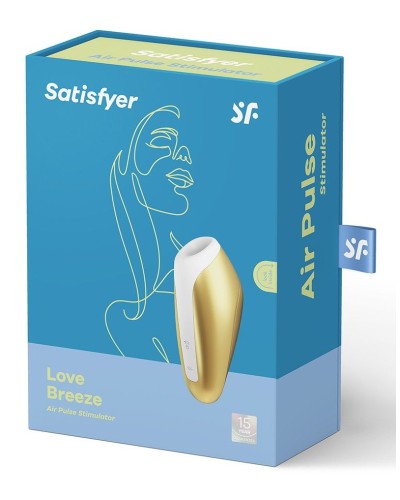 Миниатюрный вакуумный стимулятор Satisfyer Love Breeze Yellow