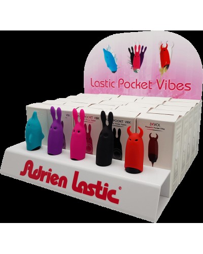 Набір вібраторів Adrien Lastic Promo Pack Pocket Vibe (25 шт + тестери)