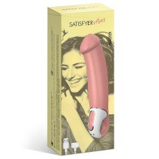 Потужний вібратор Satisfyer Vibes Master, гнучкий литий силікон, 12 режимів роботи, діаметр 46 мм