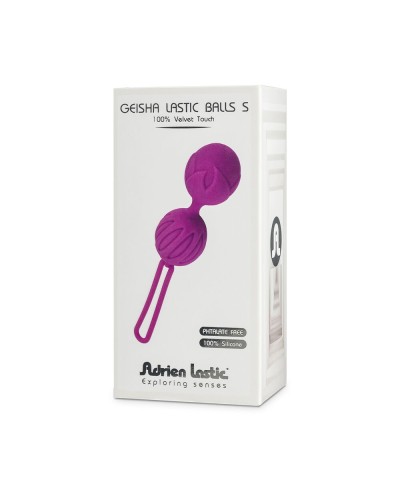 Вагінальні кульки Adrien Lastic Geisha Lastic Balls Mini Magenta (S), діаметр 3,4 см, вага 85 г