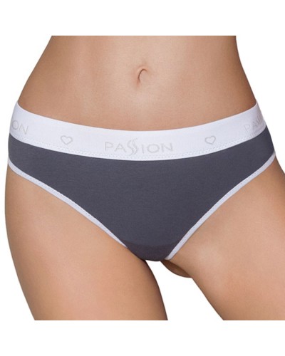 Спортивні трусики-стрінги Passion PS007 PANTIES dark grey, size L