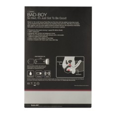 Вібромасажер простати Rocks Off Bad-Boy Black, масаж промежини, макс. діаметр 4 см