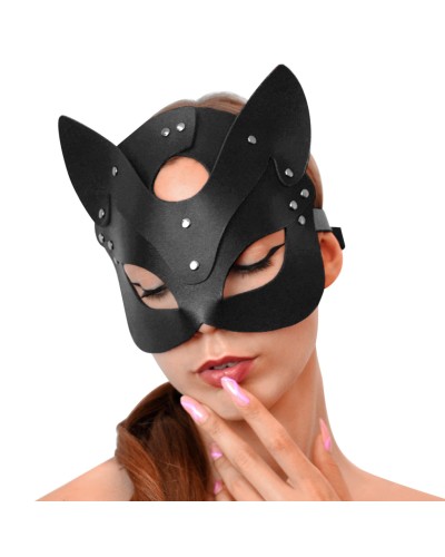 Маска Кішечки Art of Sex - Cat Mask, Чорний