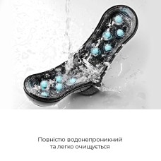 Мастурбатор Tenga FLIP ORB STRONG — Blue Rush, с изменяемым сжатием, со стимулирующими шариками