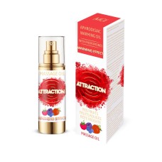 Розігрівальна масажна олія з феромонами MAI PHEROMON MASSAGE OIL — RED FRUITS (30 мл)