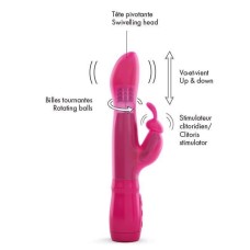 Вібратор Dorcel Furious Rabbit зі зворотно-поступальними рухами голівки