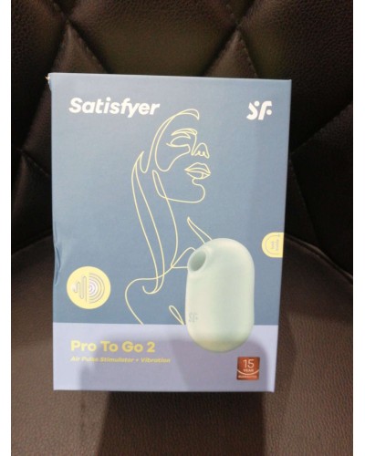 Вакуумний стимулятор Satisfyer Pro To Go 2 Mint (м'ята упаковка)