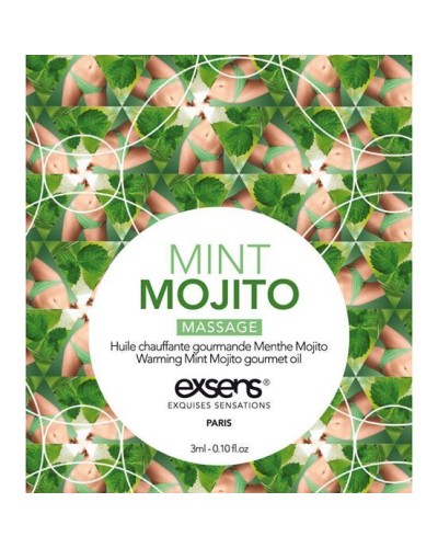 Пробник массажного масла EXSENS Mojito 3мл