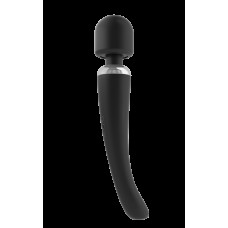 Мощный вибромассажер Dorcel MEGAWAND Black водонепроницаемый, перезаряжаемый, 160 режимов