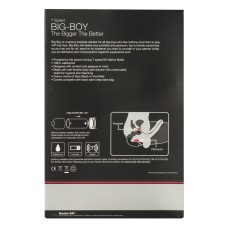 Вібромасажер простати Rocks Off Big-Boy Black, масаж промежини, макс. діаметр 4,5 см