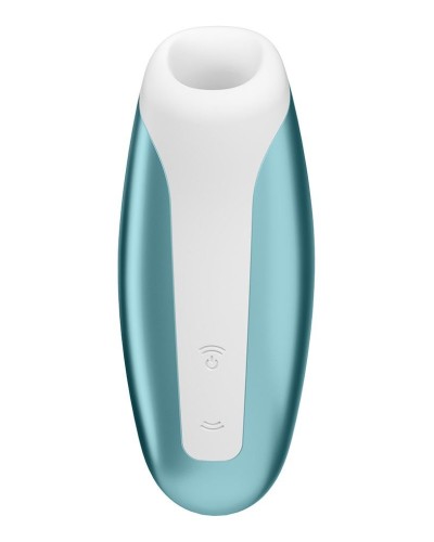 Мініатюрний вакуумний стимулятор Satisfyer Love Breeze Ice Blue