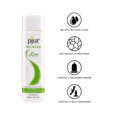 Лубрикант на водной основе pjur Woman Aloe 100 мл с экстрактом алоэ, увлажняющий, без парабенов