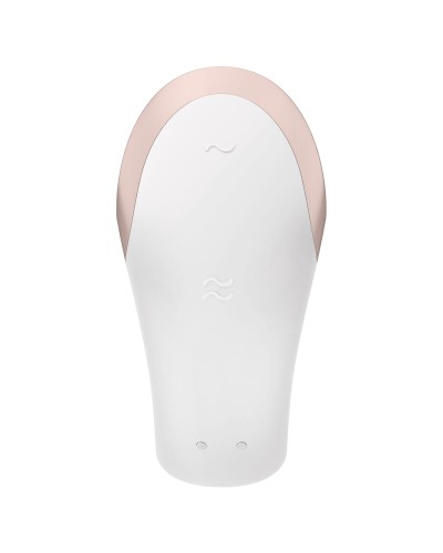 Смарт-вібратор для пар Satisfyer Double Love (White)