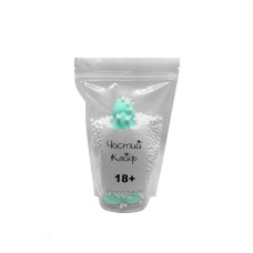 Крафтове мило-член із присоскою Чистий Кайф Turquoise size L, натуральне