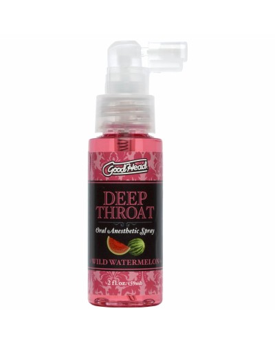 Спрей для мінету Doc Johnson GoodHead DeepThroat Spray - Watermelon 59 мл для глибокого мінету