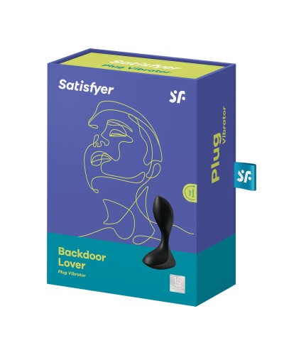 Анальна вібропробка Satisfyer Backdoor Lover Black