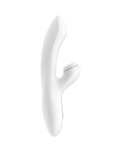 Вакуумный вибратор-кролик Satisfyer Pro Plus G-Spot Rabbit, первый кролик с вакуумом и вибрацией