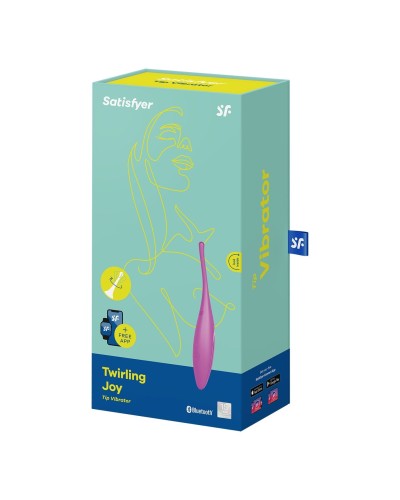 Смарт-вибратор для клитора Satisfyer Twirling Joy Fuchsia