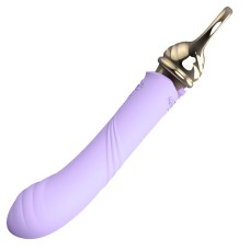 Вібратор для точки G з підігрівом Zalo Sweet Magic - Courage Fantasy Violet