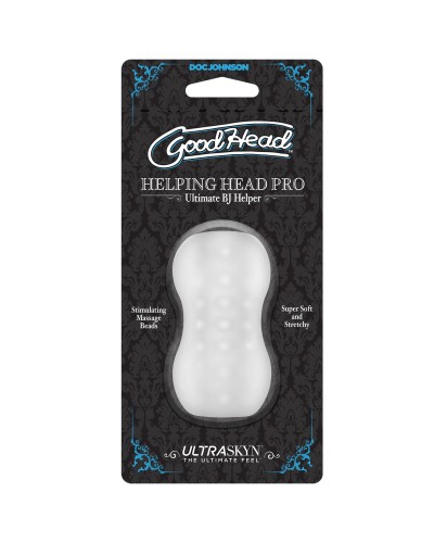 Мастурбатор Doc Johnson GoodHead – Helping Head Pro – Frost