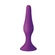 Анальна пробка з присоскою MAI Attraction Toys №35 Purple, довжина 15,5 см, діаметр 3,8см