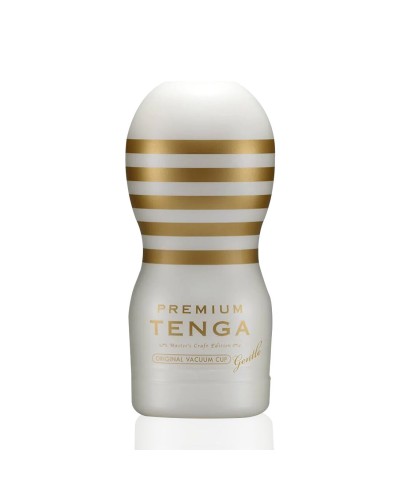 Мастурбатор Tenga Premium Original Vacuum Cup GENTLE (глибоке горло) з вакуумною стимуляцією