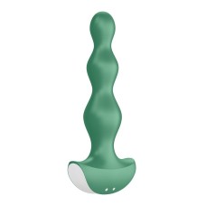 Анальний стимулятор-намистини з двома моторами Satisfyer Lolli-Plug 2 Green