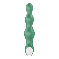 Анальний стимулятор-намистини з двома моторами Satisfyer Lolli-Plug 2 Green