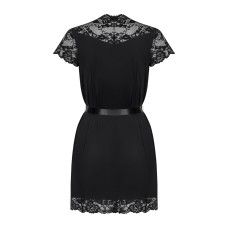 Obsessive 810-PEI-1 peignoir black XXL