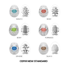Набір яєць-мастурбаторів Tenga Egg New Standard Pack (6 яєць)