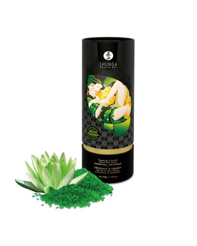 Соль для ванны Shunga Oriental Crystals Bath Salts ORGANIC - Lotus Flower (500 г) соль Мертвого моря