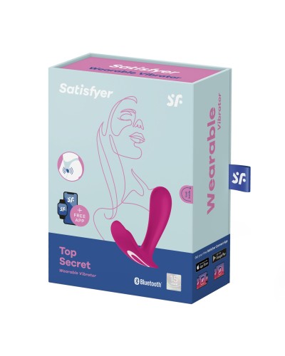 Смарт-вібратор у трусики Satisfyer Top Secret Pink