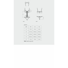 Obsessive Gepardina 3 pcs costume S/M