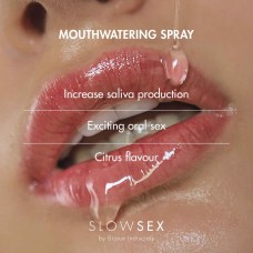 Спрей для посилення слиновиділення Bijoux Indiscrets Slow Sex Mouthwatering spray (м'ята упаковка)