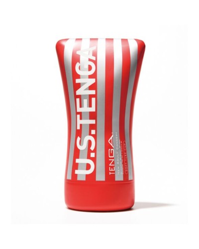 Мастурбатор Tenga US Soft Tube Cup (мягкая подушечка большая) сдавливаемый, супермощное всасывание