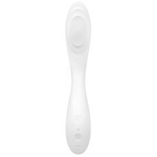 Вібратор із перлинною стимуляцією точки G Satisfyer Rrrolling Pleasure White