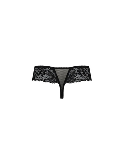 Трусики ABLA THONG black S/M - Passion Exclusive