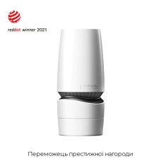 Мастурбатор Tenga — Aero Masturbator Silver, инновационная технология всасывания