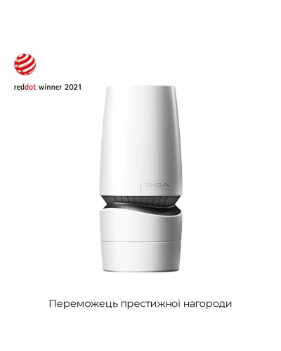 Мастурбатор Tenga — Aero Masturbator Silver, инновационная технология всасывания