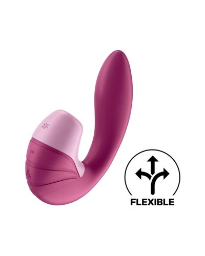 Вакуумний вібратор Satisfyer Supernova Berry, 2 положення ствола