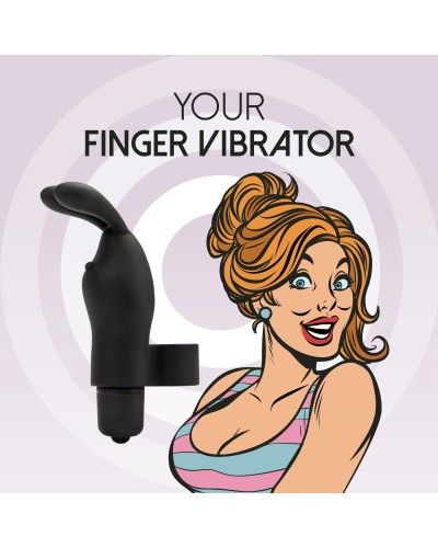 Вибратор на палец FeelzToys Magic Finger Vibrator Black