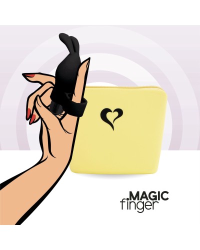 Вибратор на палец FeelzToys Magic Finger Vibrator Black